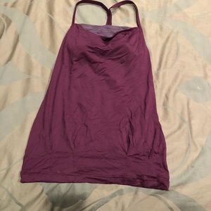 Lulu lemon workout tank with bra attached